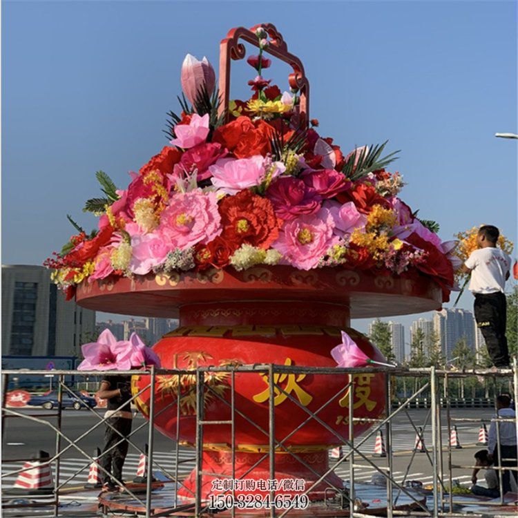 庭院景观花篮雕塑订做,街景小品,景观户外广场花篮雕塑制作 庭院景观花篮雕塑订做,街景小品,景观户外广场花篮雕塑制作
